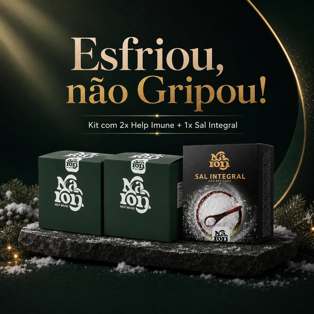 Kit Esfriou, não Gripou